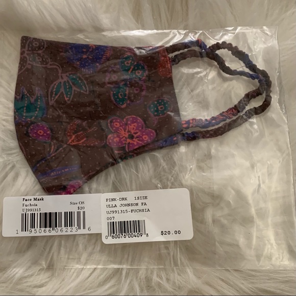 Ulla Johnson Multicolor Face Mask One Size - Picture 2 of 6